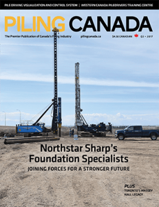 Piling Canada Issue 2, 2017 - Cover