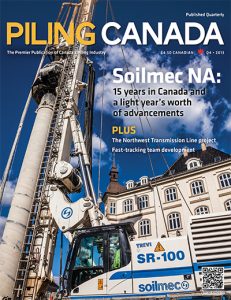 Piling Canada Issue 4, 2013 - Cover