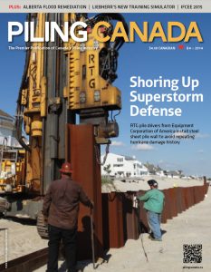 Piling Canada Issue 4, 2014 - Cover