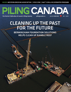 Piling Canada Issue 4, 2017 - Cover