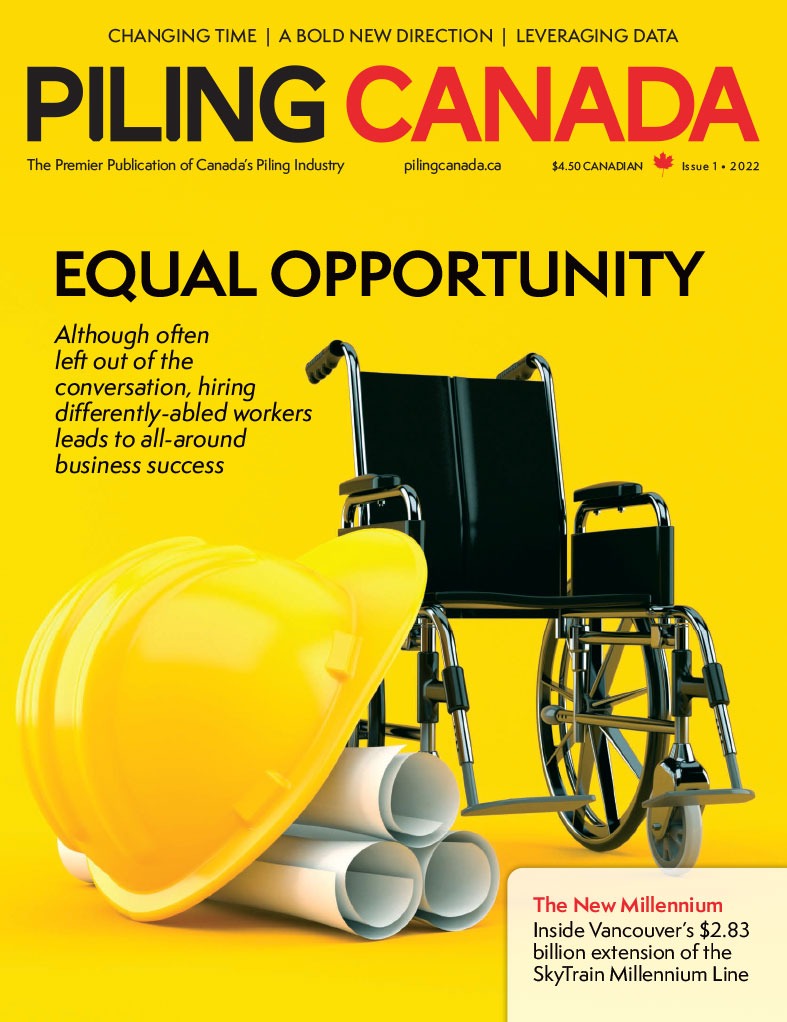 Piling Canada Issue 1, 2022 - Cover