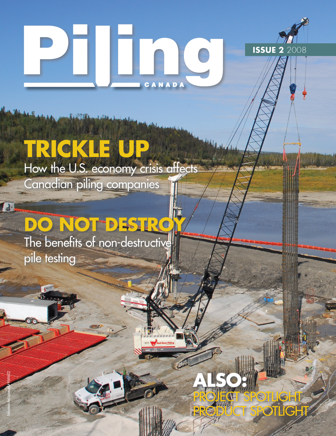 Piling Canada Issue 2, 2008 - Cover