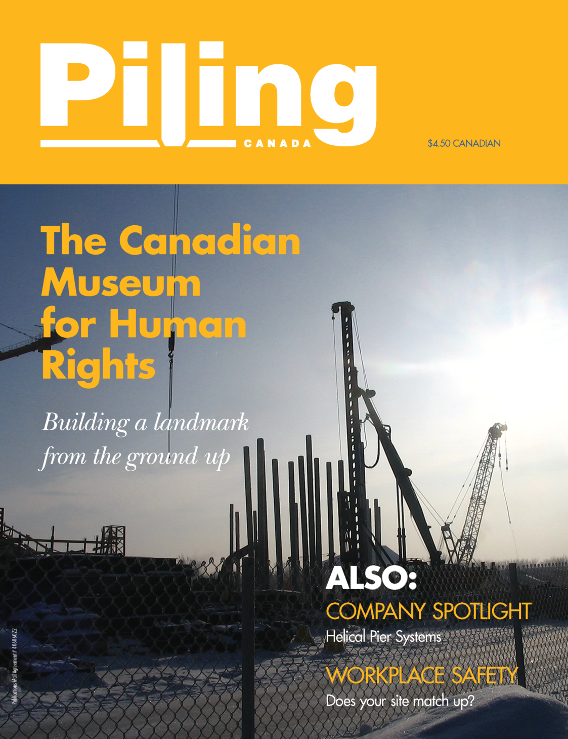 Piling Canada Issue 2, 2009 - Cover