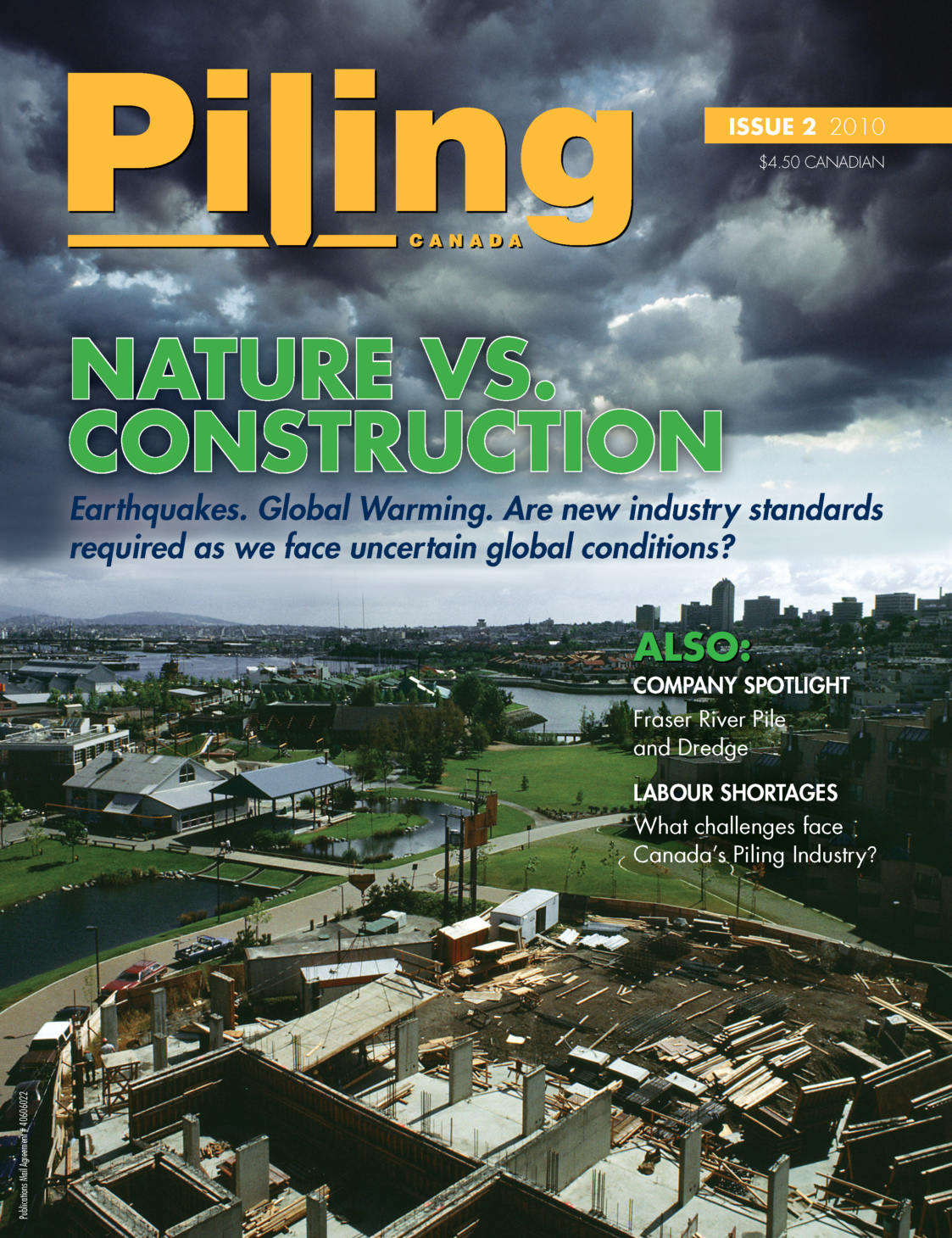 Piling Canada Issue 2, 2010 - Cover