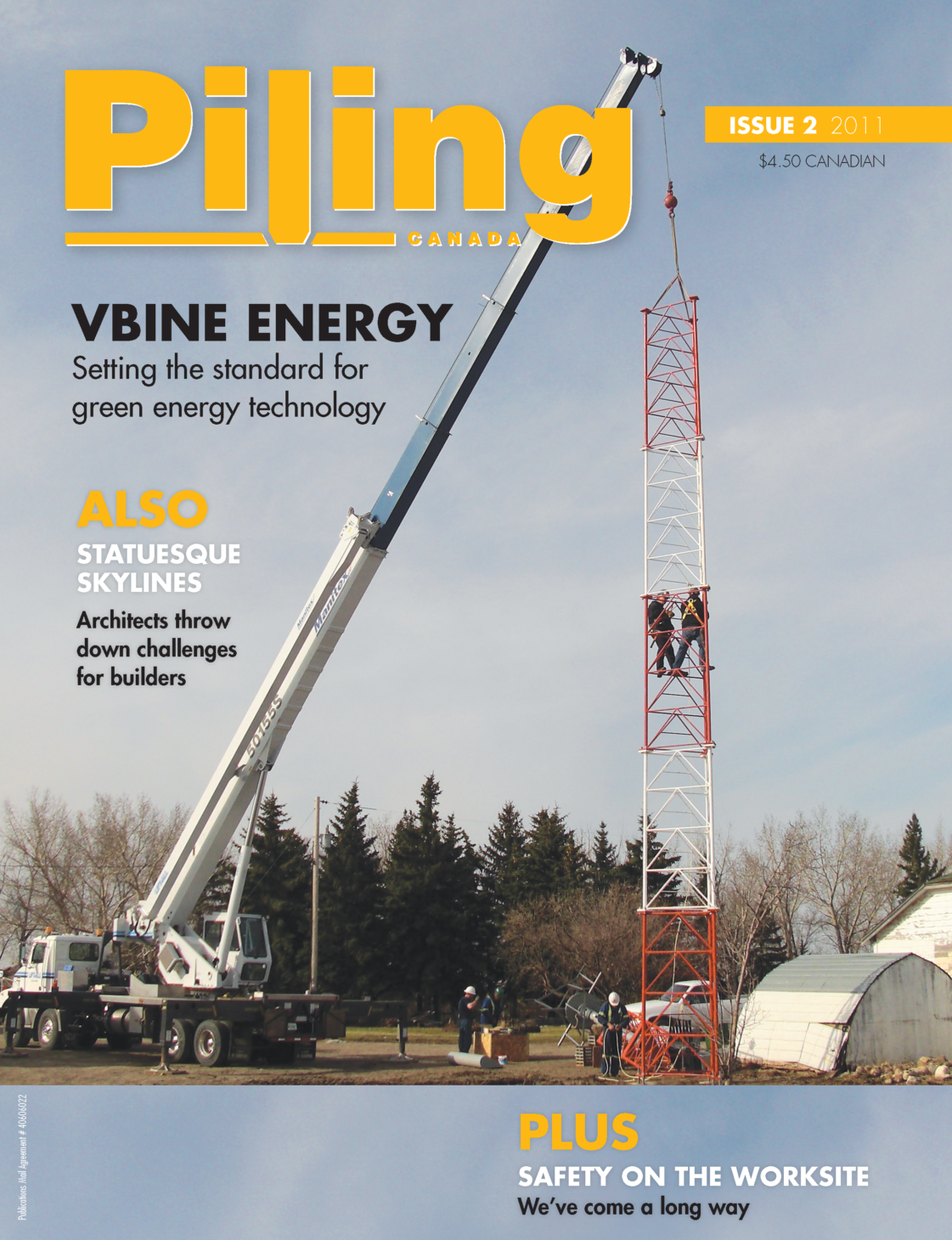 Piling Canada Issue 2, 2011 - Cover