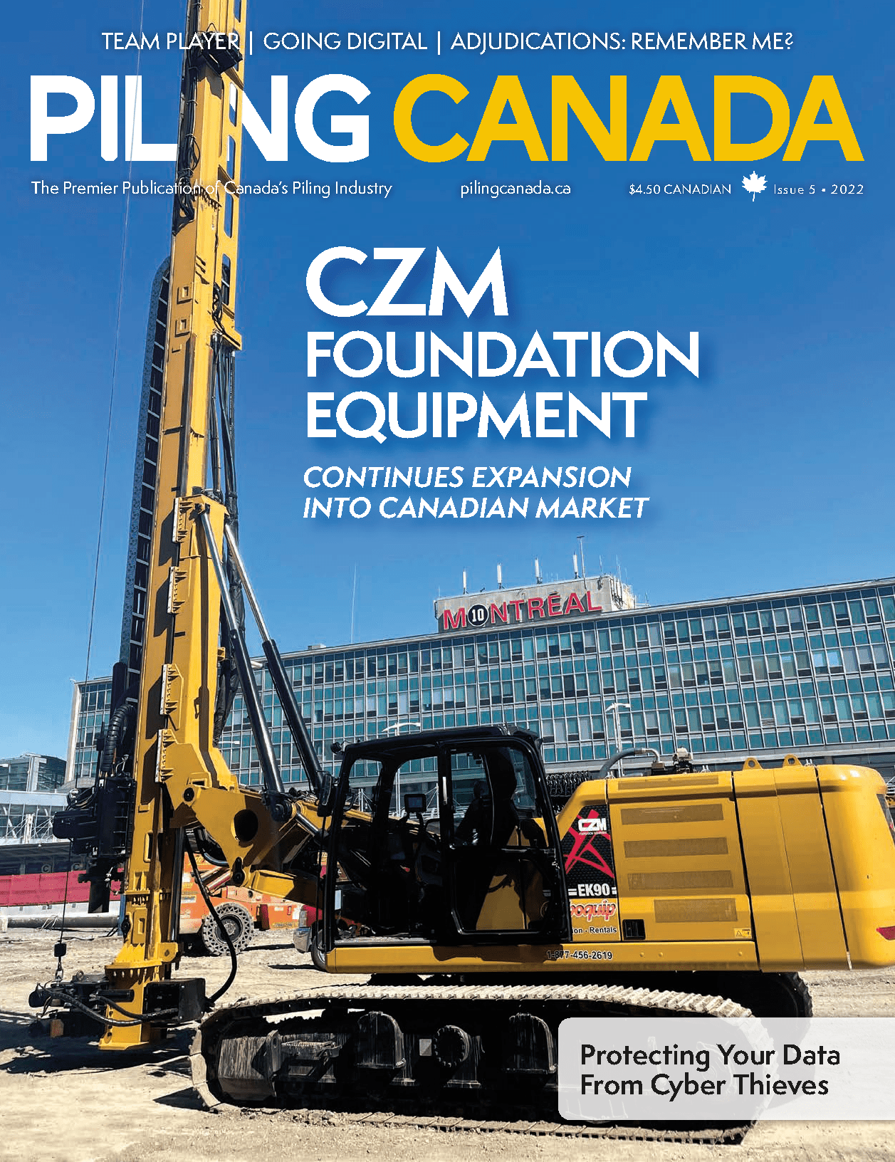 Piling Canada Issue 5, 2022 - Cover