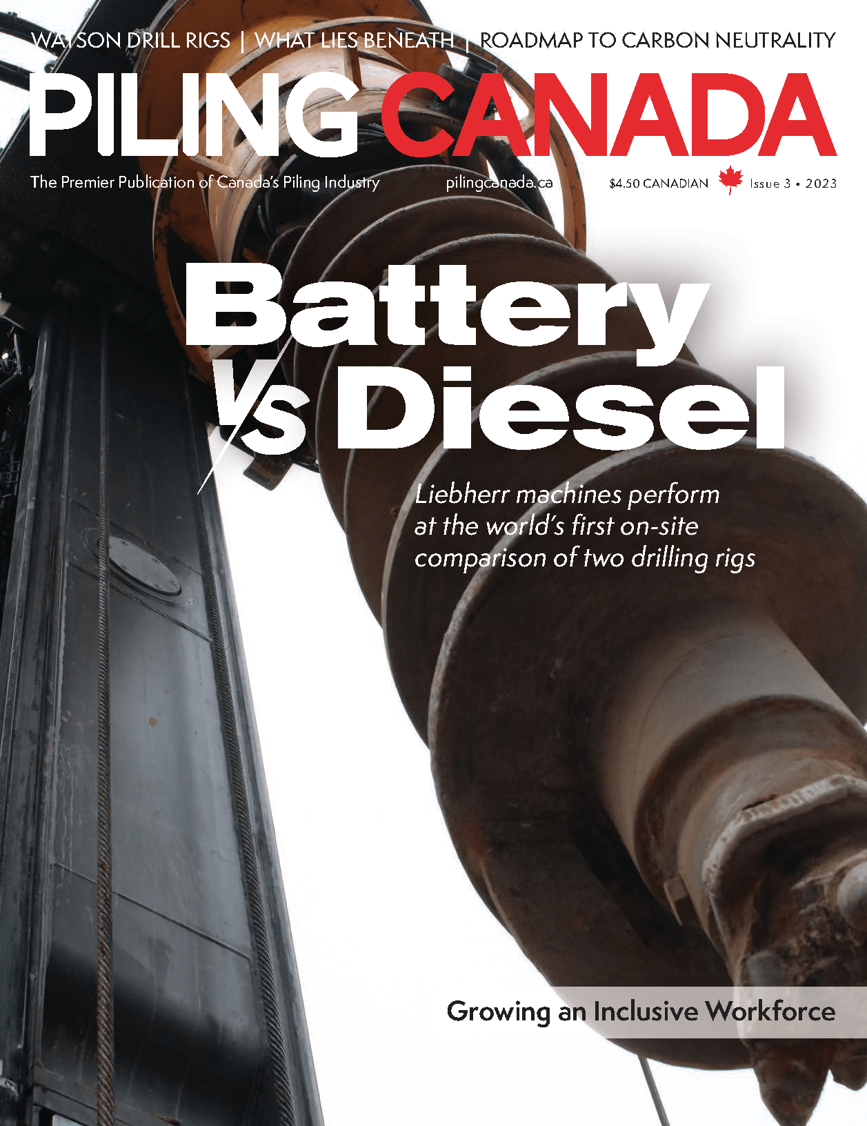 Piling Canada Issue 3, 2023 - Cover