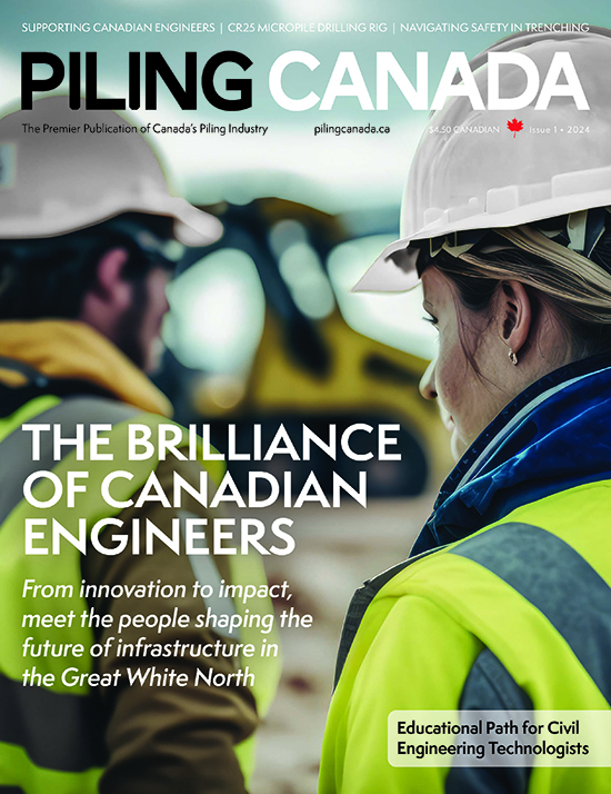 Piling Canada Issue 1, 2024 - Cover