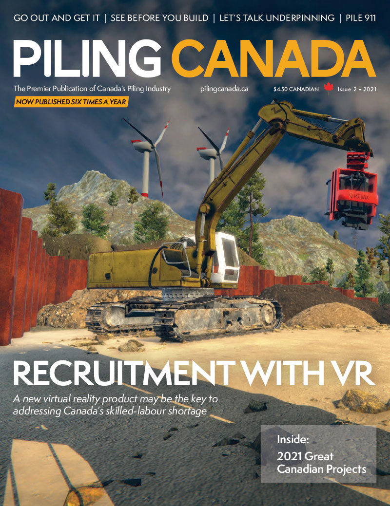 Piling Canada Issue 2, 2021 - Cover