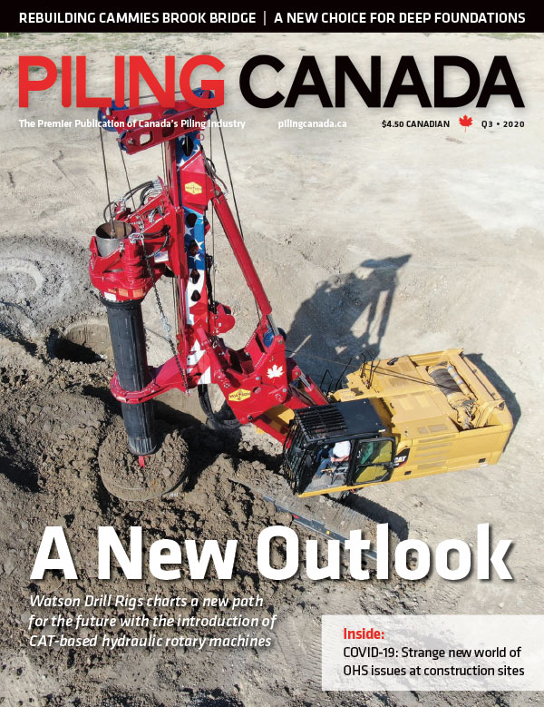 Piling Canada Issue 3, 2020 - Cover