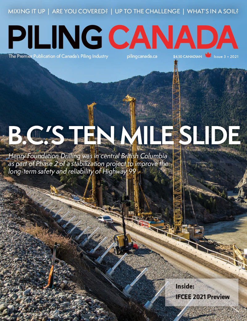 Piling Canada Issue 3, 2021 - Cover