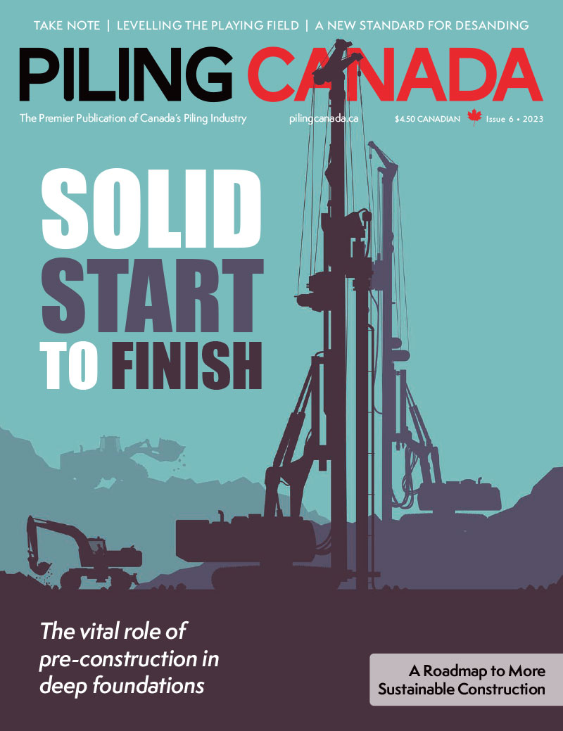 Piling Canada Issue 6, 2023 - Cover