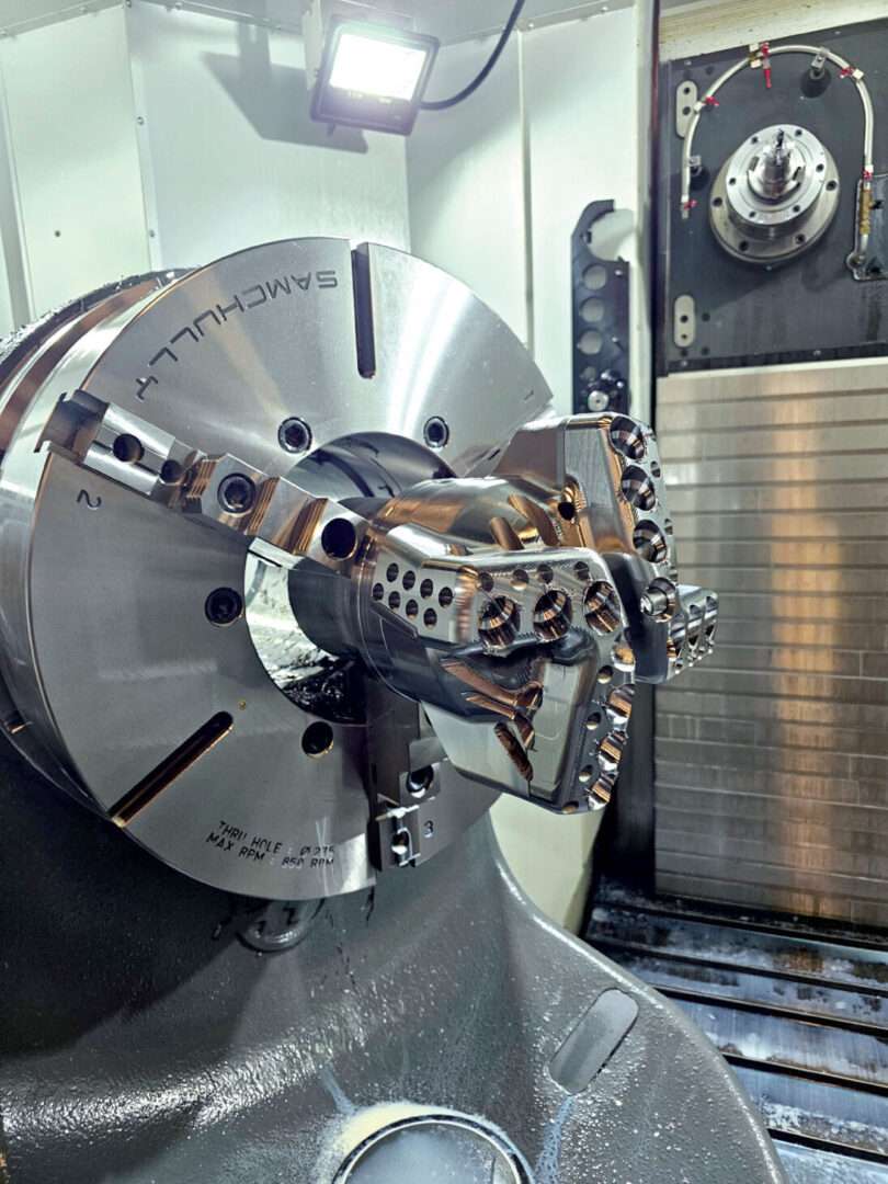 Large five-axis mill