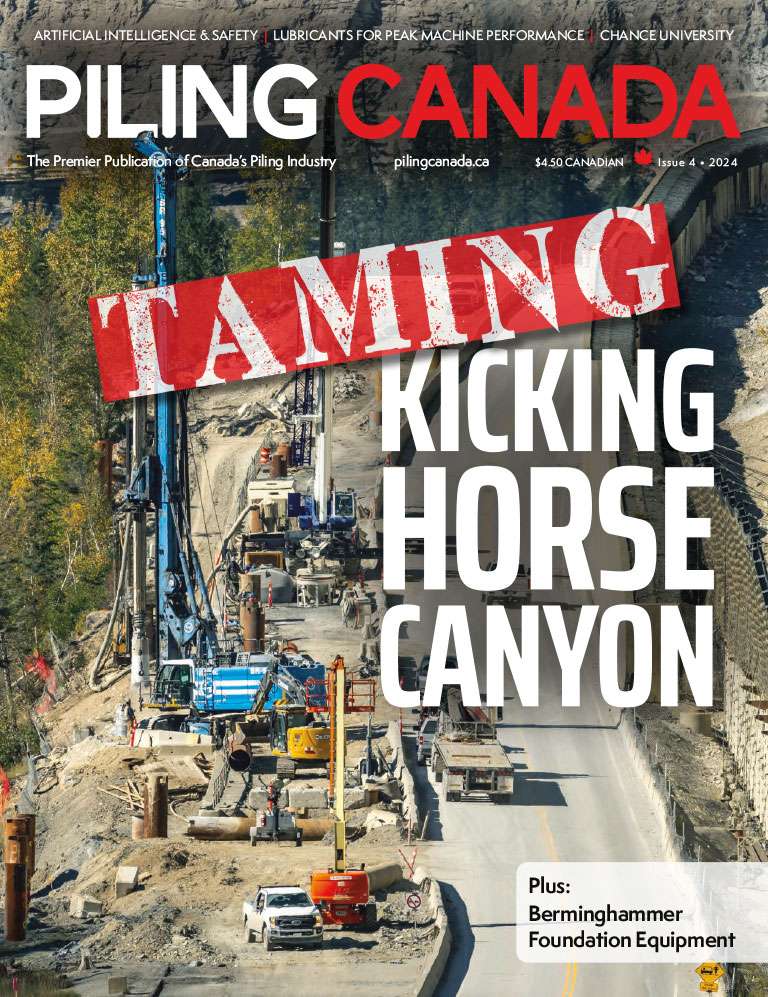 PILING CANADA MAGAZINE. ISSUE 4, 2024